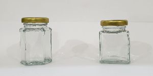 Lug Cap Hexa and ITC Square Glass Jar