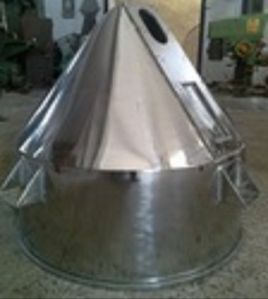 stainless steel hopper