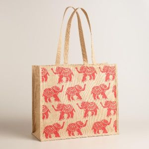 PRINTED AND LAMINATED JUTE BAG