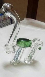 double chamber glass bubbler