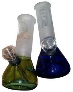 Glass Plain Bong