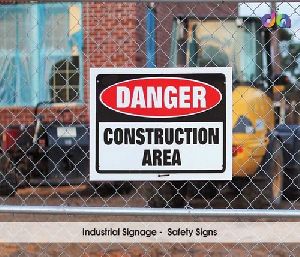 Danger Sign Sticker