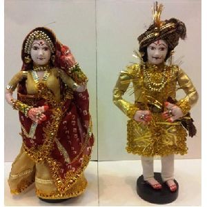 Indian Rajasthani Wedding Doll