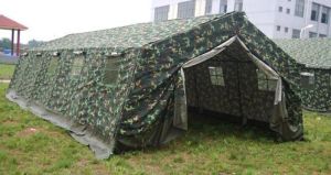 military tents