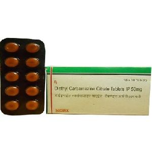 diethyl carbamazine citrate tablets