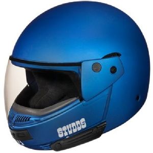 Studds Ninja Pastel Plain Matt Blue Helmet