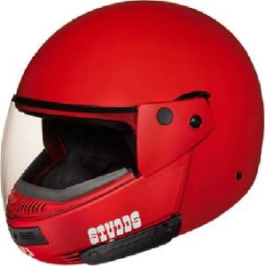 Studds Ninja Pastel Plain Matt Sports Red Helmet