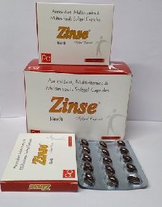 Antioxidants Multivitamin Multimineral and Zinc Capsules