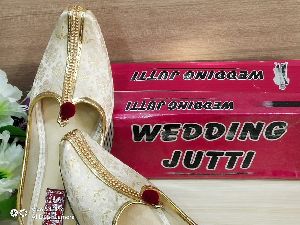 Mens Wedding Sherwani Matching Punjabi Jutti- SPF-4010