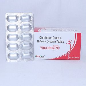 Clomiphene Citrate 50mg and N-Acetyl Cysteine 300mg Tablet