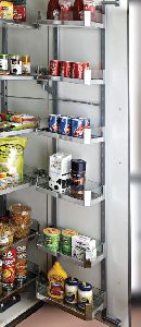 6 Layer Glass Pantry Unit