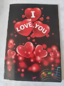 valentine greeting card