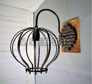 Ball Wire Cage Wall Lamp