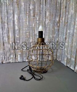 Wire Ball Table Lamp