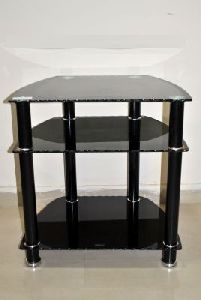 glass tv stand