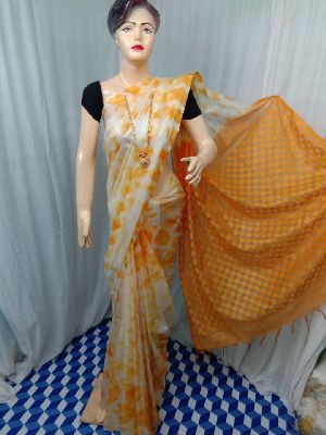 Kota Net Cutwork Sarees