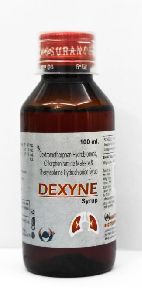 Dextromethorphan 10 mg + Phenylphrine 5 mg + Chlorpheniramine 2 mg : Dexyne Syrup