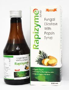 Fungal Diastase + Papain + B Complex Syrup 200ml : RAPIZYME 200ml