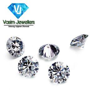 DEF Round Moissanite Diamond