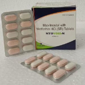 Myoinsitol Metformin Sustained Release Tablet