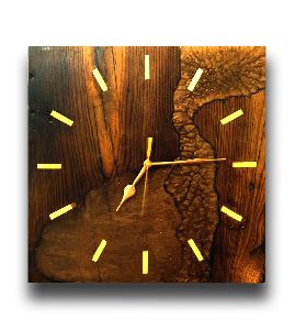 Chameleon Texture Square Wall Clock
