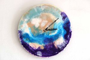 Midnight Beach Round Wall Clocks