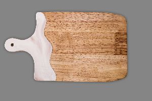White Marble White Wood Chopping Boards