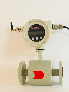 Electromagnetic Flow Meter with Telemetry System