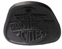 Black cast iron bottle opener