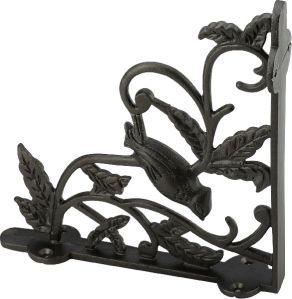 Black cast iron self bracket