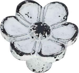 Flower shaped cast iron cabinet knobs