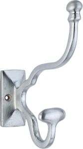 Wall chrome coat hook
