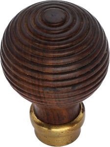 Wood door knobs