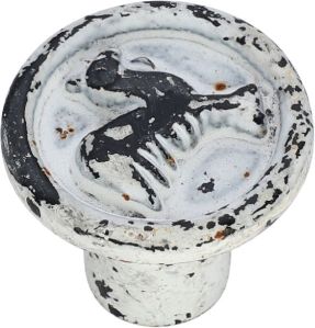 Wrought iron cast iron cabinet knobs