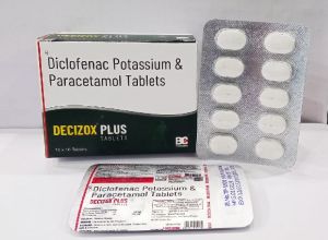 Diclofenac Potassium & Paracetamol Tablets