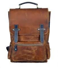 Mens Leather Backpack