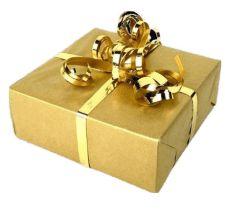 Golden Foil Gift Box