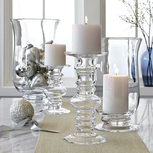 Glass Candle Stand