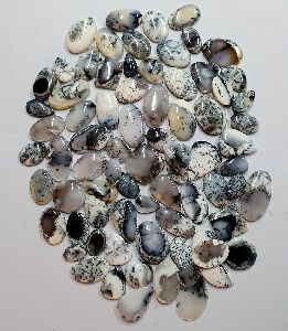 Dendrite Opal natural gemstone cabochon