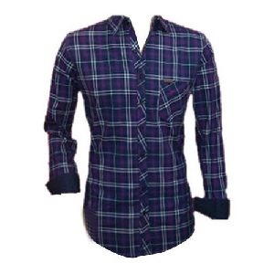 Mens Checkered Shirt