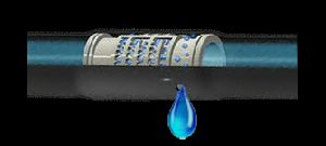 Inline Cylindrical Drip Irrigation System