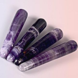 Amethyst yoni wand