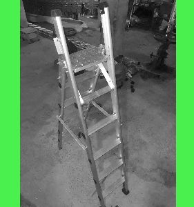 Aluminium Folding Ladder Stool