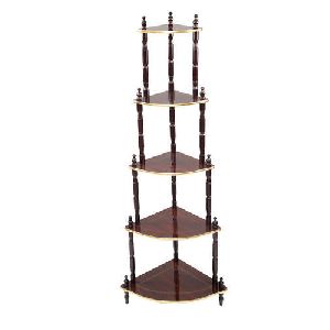 Wooden Corner Rack