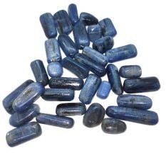 blue kyanite tumbled stone