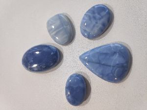 Blue Opal Cabochons Gemstones