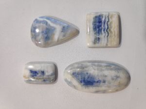 Natural Blue Rhodocrosite cabochon