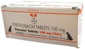 Bayrocin (Enrofloxacin) Tablets 150 Mg