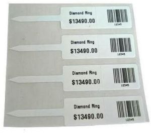 jewellery barcode label