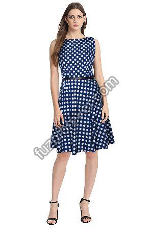Blue Irish Designer Dress